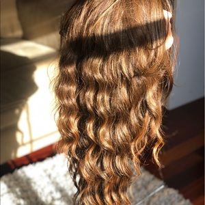 Front lace wig! Free part hairline!